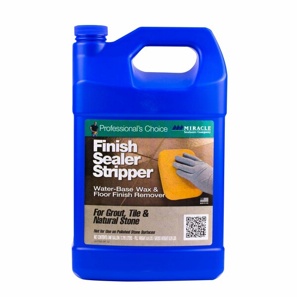 Miracle Sealants Sealant, Finish Sealer Stripper, Quart FSS6QT